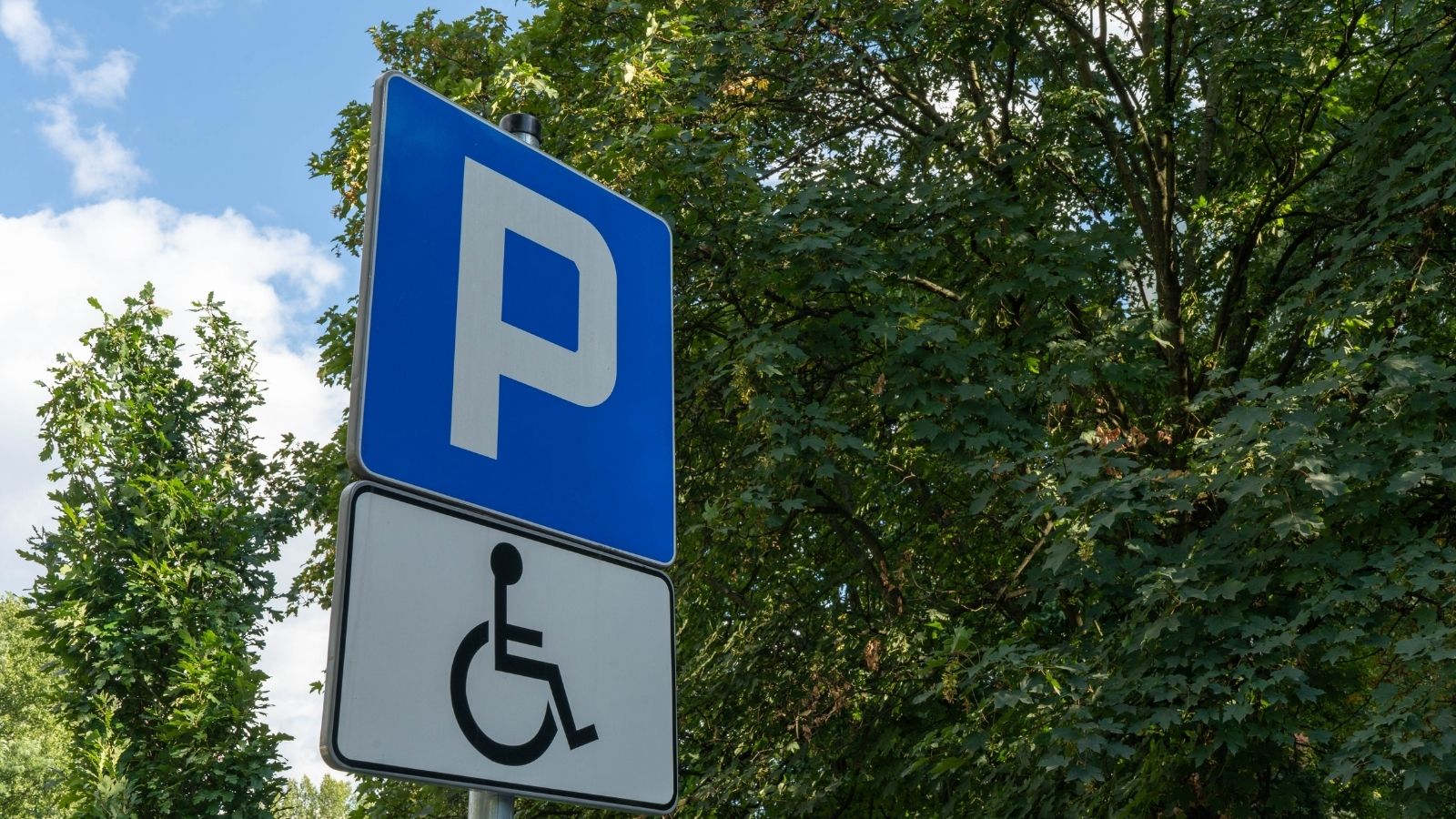 disabled parking sign