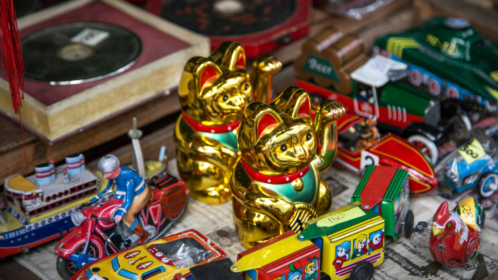 Woman Refuses To Hand Over Her Prized Vintage Toys After Her Sister In Law Says The Kids Should Be Allowed To Have Some a set of vintage toys