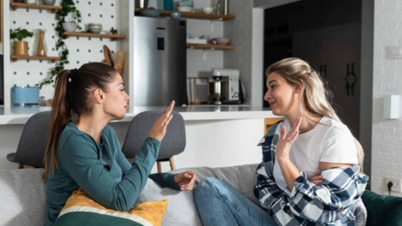 Roommates annoyed with each other