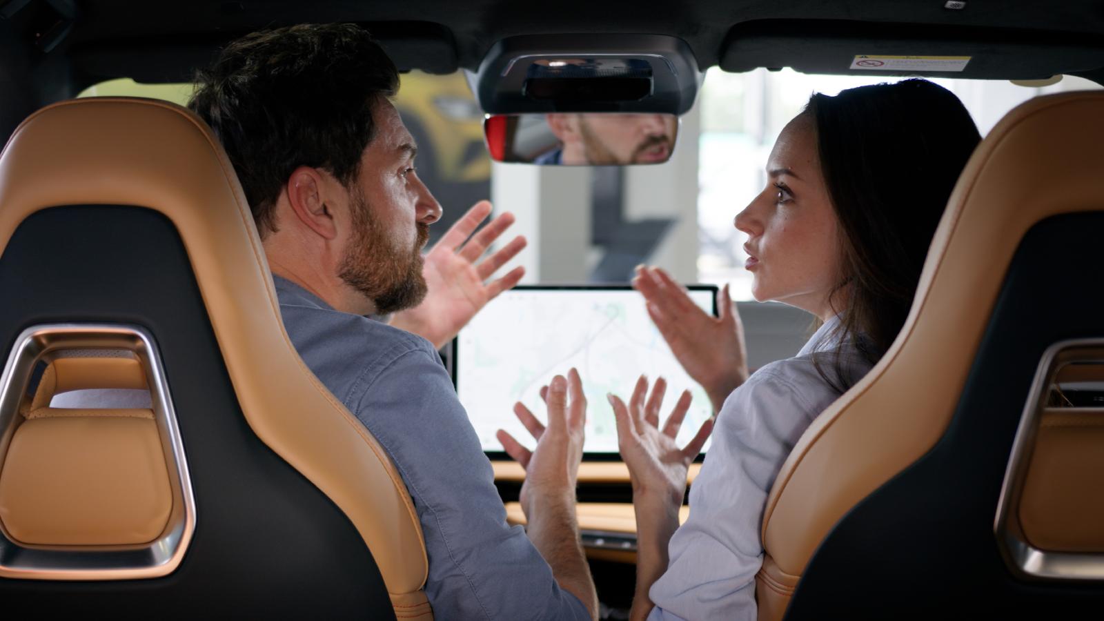 Her Husband Expects Her to Handle Everything Every Morning — Then Yelled at Her When He Thought Shed Make Him Late couple arguing in a car