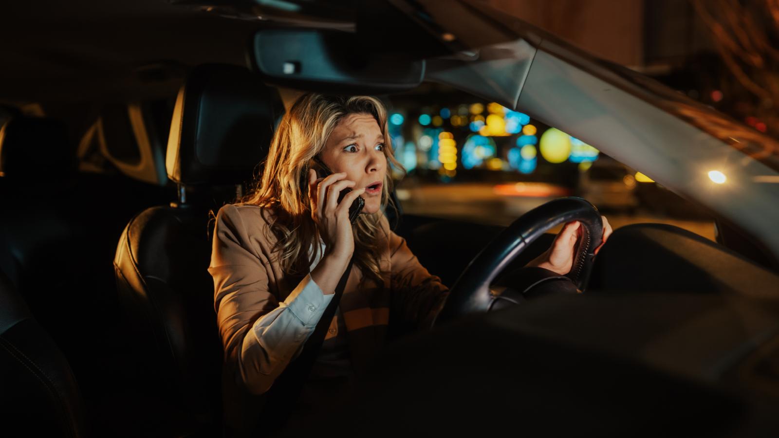 Teenager’s Friend Ditched Her at a Concert to Hang Out With a Guy She Just Met—So She Left and Drove Home Without Her woman on a call in her car