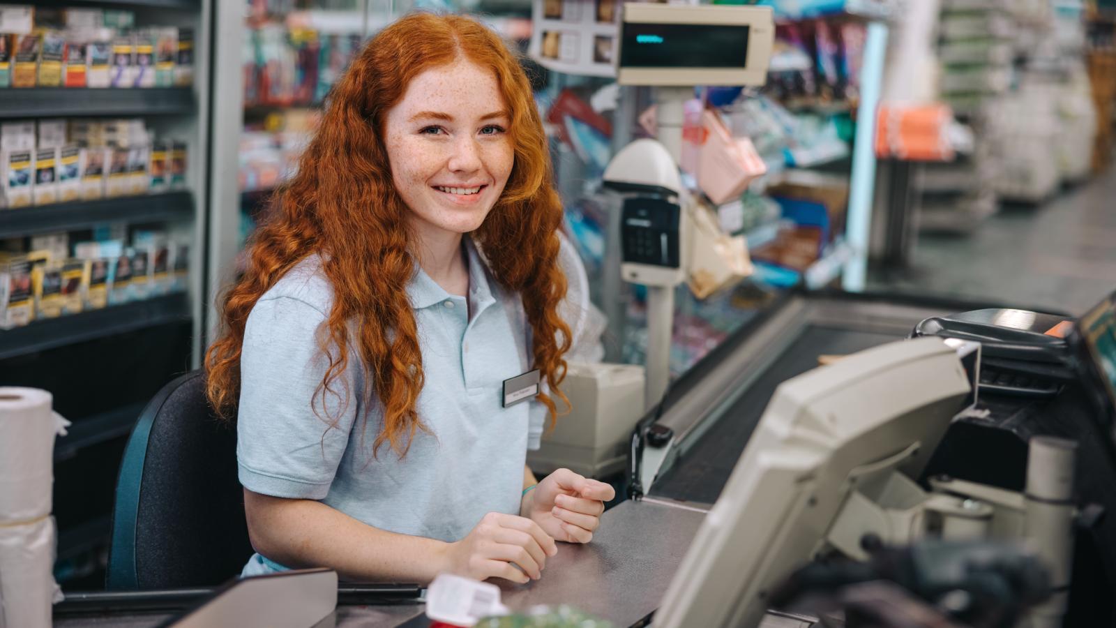A Customer Didnt Like Seeing An Employee Sitting Down Behind The Counter, So He Gave Her An Earful About It man sitting behind a counter