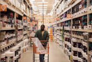 He Showed Up Five Minutes After Closing With A Cart Full Of Items, But A Small Plumbing Charge Turned The Delay Into An Even Bigger Argument