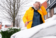 Homeowner Got Fed Up When A Neighbor Took Their Parking Spot, So They Left The Car With A Freezing Overnight Surprise