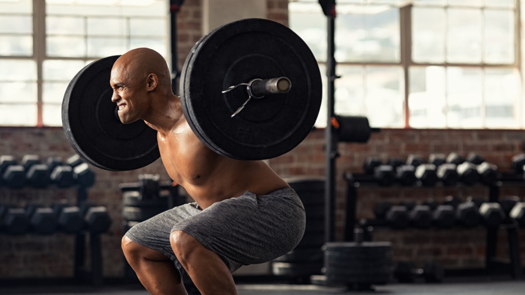 One Gym Worker Followed His Physical Limits After Getting Hurt, Only For His Manager To Shame Him Over Which Coworker Lifted The Equipment man lifting weights