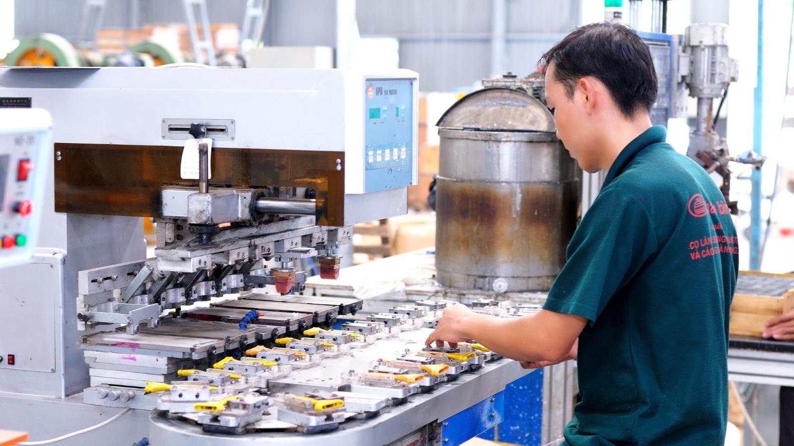man working in a factory