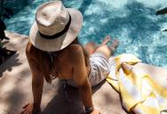 She Jumped In Fully Clothed to Save Her Mood—Then Her Friend Ruined the Vibe with a Lecture on “Proper Pool Attire”