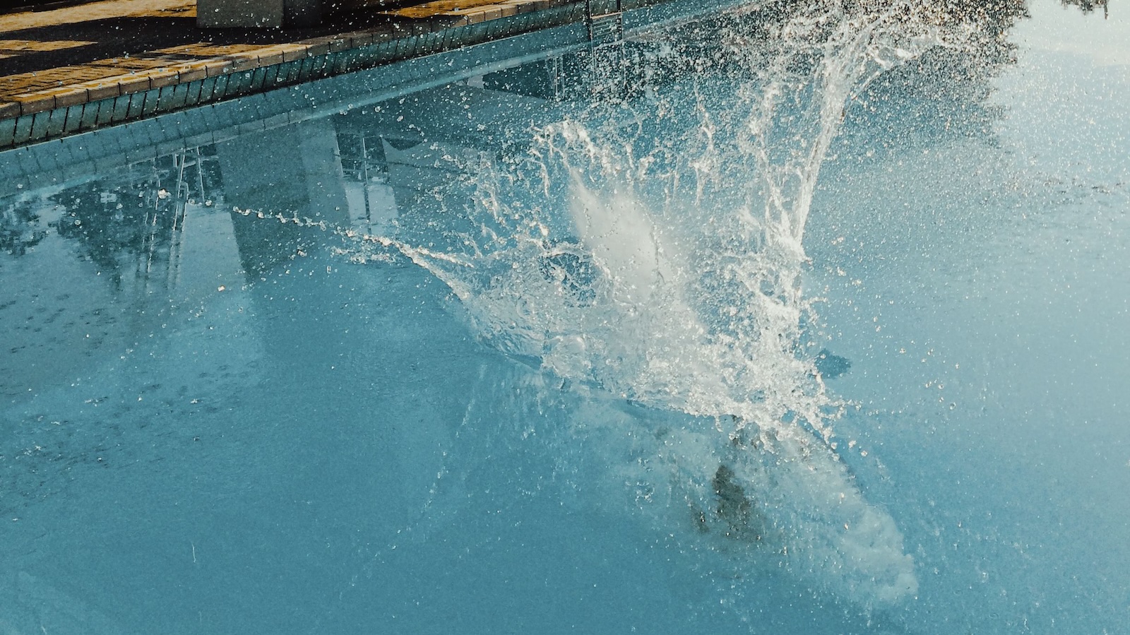 Man Throws His Little Sister In The Pool As A Joke, Then Her Boyfriend Tries To “Teach Him A Lesson” jumping in pool
