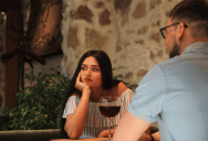 Father Repeatedly Tried To Teach His Son Proper Table Manners, But Ignoring The Advice Finally Left Him Embarrassed In Front Of His Girlfriend’s Family