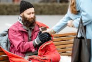She Wanted To Buy Coffee And A Sandwich For A Homeless Man — But Only Had Enough For The Coffee