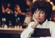 Customers Stayed At Her Table Well Past Closing Time, And She Was Desperate To Go Home