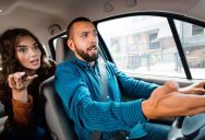 She Demanded He Stick to Her Map Route—Only to Scold Him When Airport Traffic Delayed Her Flight