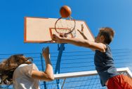 Neighborhood Kids Play Basketball In The Street, But Their Mom Thinks One Neighbor Isn’t Driving Slow Enough