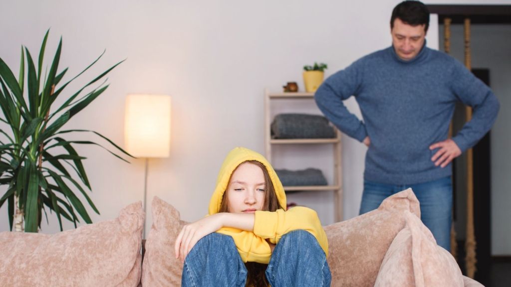 conflict between stepfather and stepdaughter