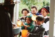 Their Trick-Or-Treating Plans Split When He Chose To Walk And She Chose To Drive