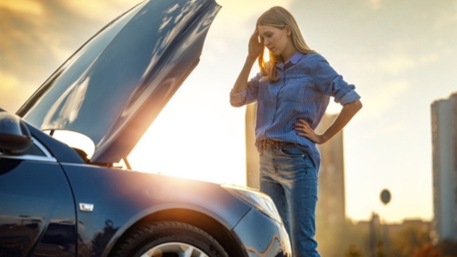Woman Sent Her Brother Money For The Brakes On Her Car, But His Angry Reaction Has Left Her Feeling Unsafe Woman with car problems