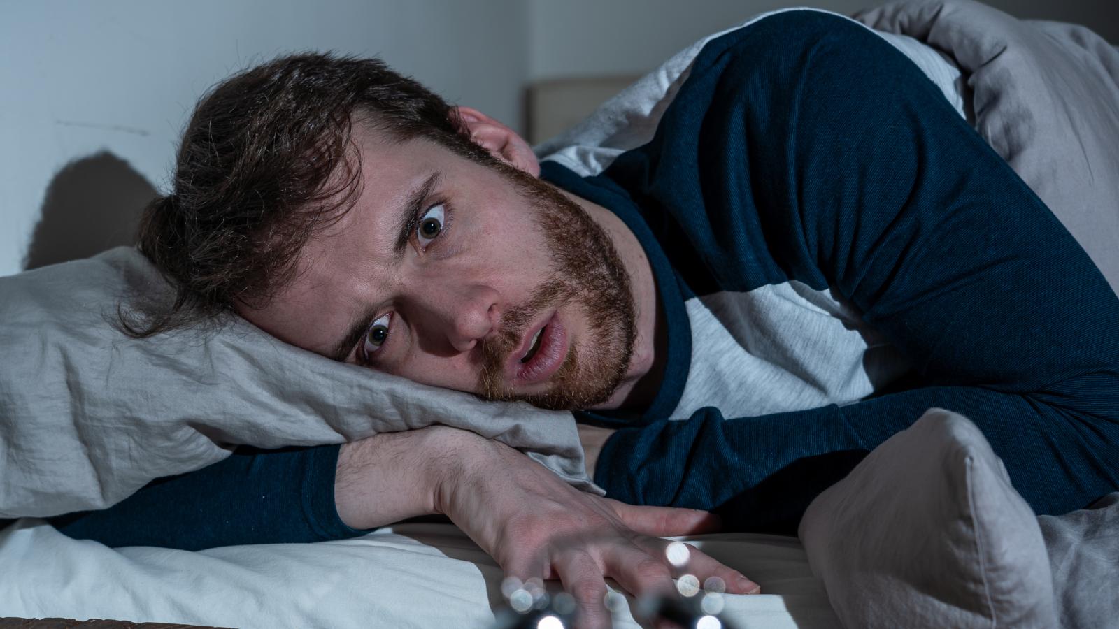 man who can't sleep
