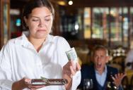 Customers Left Their Waitress A Bad Tip Because They Were Upset About Being Charged For Something They Actually Ate