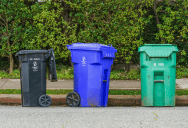 One Sidewalk Obstruction Turned Into A Neighborhood Dispute When A Man Began Crossing Private Yards To Get Around Rows Of Garbage Bins