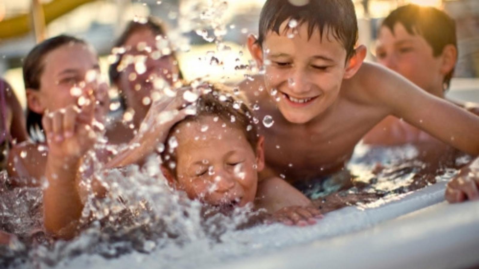 Kids Pooled Their Money to Buy a Backyard Pool—Only for One Mom to Claim It as Private Property and Ban the Crew Kids in a hot tube