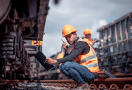 A Railroad Worker Clocked Out Right On Time, And A Two-Mile Train Was Left Sitting In Front Of The Steel Mill