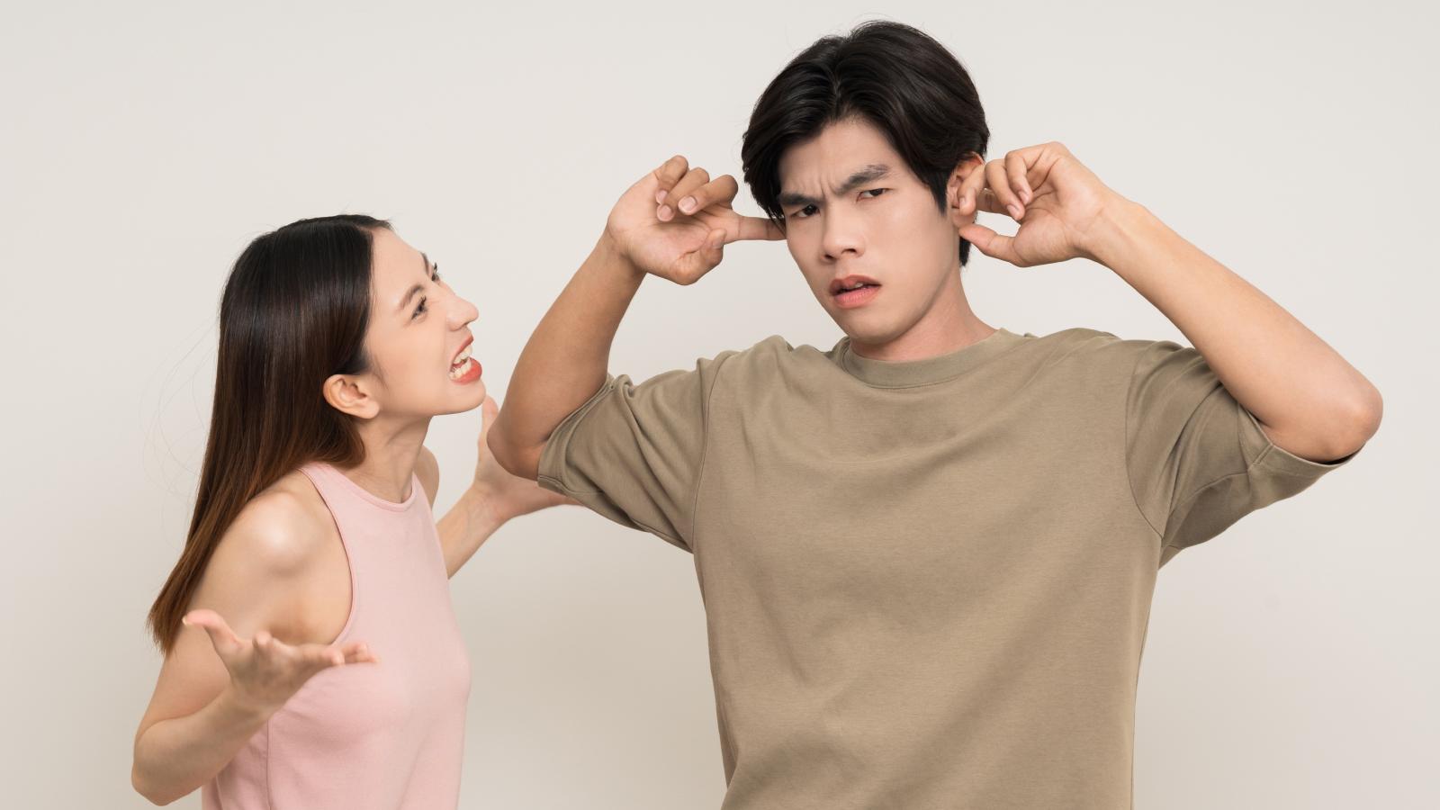 couple having a fight