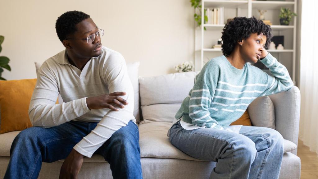 couple sitting on a couch