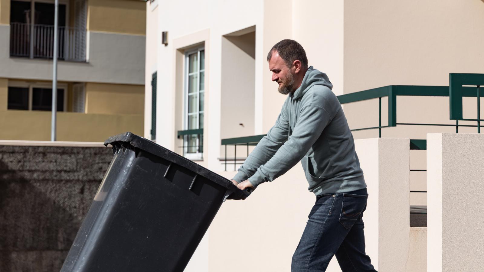 A Man's Neighbors Won't Stop Throwing Trash Away In His Garbage Can And He's Had Enough Of It