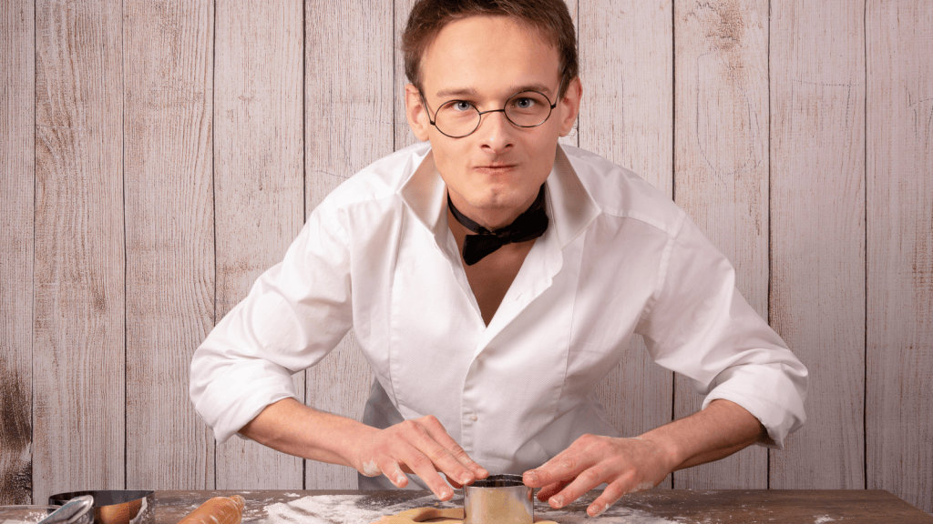 Man Wants To Keep His Late Fathers Special Birthday Brownie Recipe Private, But His Mom And Stepdad Keep Pressuring Him young man making brownies